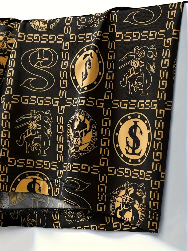 4 unidades de ropa interior hombre diseño - dorado - Imagen 4