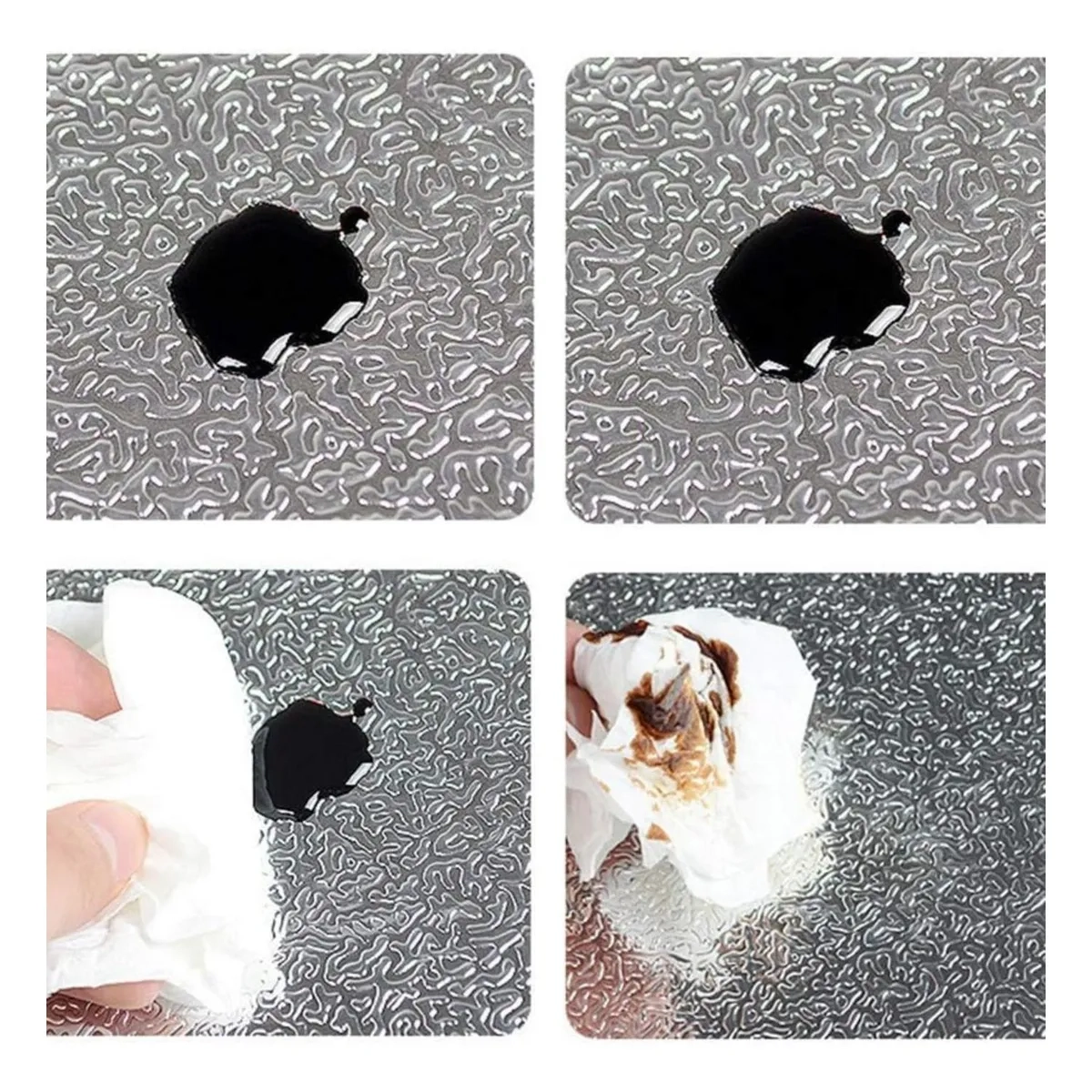 Papel Aluminio Adhesivo Para Cocina 5m x 60cm 202214 - Imagen 4