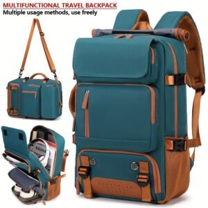 Mochila para Laptop de Gran Capacidad Compatible con Portátiles de 16 Pulgadas - Mochila Ligera y Suave para Viajes, Senderismo con Correas Ajustables, Espalda Acolchada y Bolsillos Prácticos - Mochila Unisex para Computadoras, Escuela, Universidad