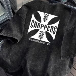 Camiseta de manga corta para hombre, 100% algodón lavado, cuello redondo versátil para verano, con diseño de estampado casual K01