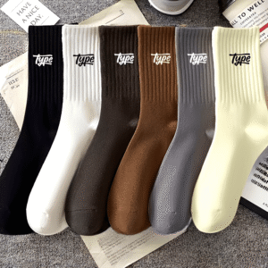 6 pares de calcetines para hombre cómodos y transpirables, fáciles de poner, ideales para uso diario y al aire libre, resistentes al sudor